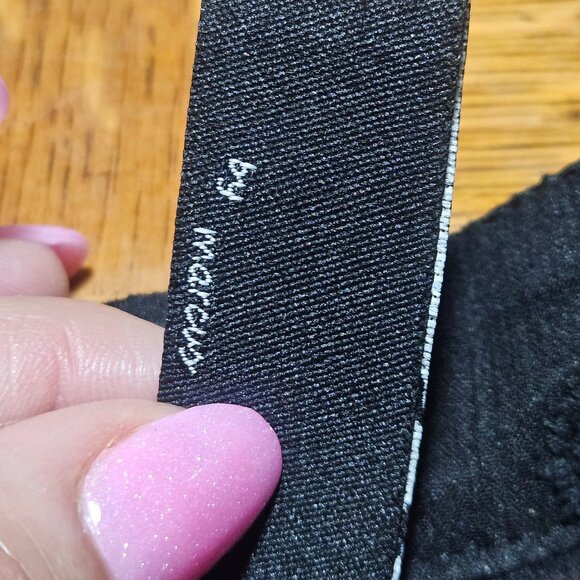 Sheer Blouse Black Small Stretchy Lightweight Minimalist Boho Office wear Chic - Picture 6 of 10